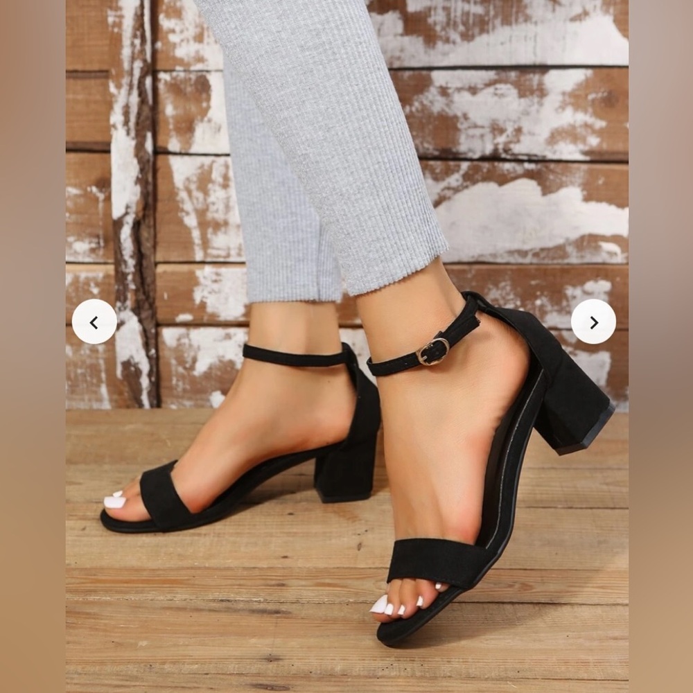 Black heels